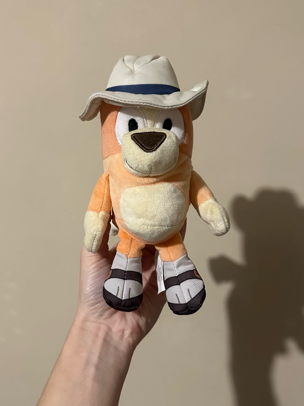 Holiday bingo plush- bluey character
